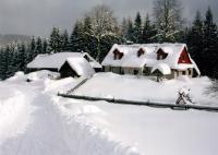 Fotky ubytování na Visalajích v zimě
